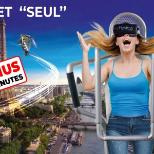 Billet Seul Survol de Paris + bonus Monde (18 minutes)